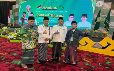 Pengurus Cabang Nahdlatul Ulama (PCNU) Tanjungselor Ikuti Seminar Sistem Istimbath Hukum dan Bahtsul Masail